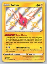 Rotom SV038/SV122 Holo Rare Shining Fates: Shiny Vault Pokemon Card - NM