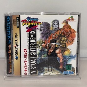 Virtua Fighter REMIX SEGA SATURN Japanese w/ Spine Card
