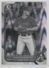 2022 Bowman Draft Chrome Black & White RayWave Refractor Blake Burkhalter b4d