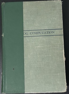Analog Computation by Albert S. Jackson (Vintage Hardcover, 1960)