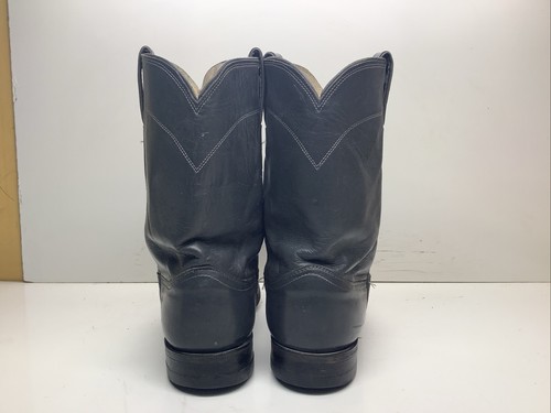 HERREN JUSTIN WESTERN ROPER GRAU STIEFEL GRÖSSE 12 B - Bild 4 von 9