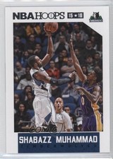 2015-16 Panini NBA Hoops Shabazz Muhammad #178 1i3