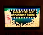 N.O.S:  10 MOVIE THEATRE 2" X 2" PROMOTIONAL SLIDES - Refreshments. Phones,Trash