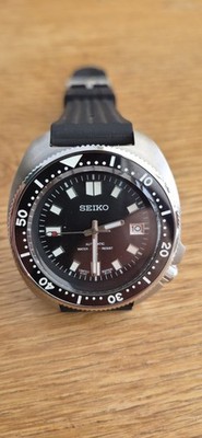 Seiko automatic divers watch NH35 Modded Willard 6105 turtle case