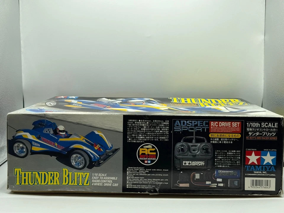 Tamiya Thunder Blitz 1:10 RC‑Bausatz in geöffneter OVP (210) - Bild 2 von 4