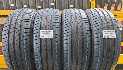 GEBRAUCHT: 4 REIFEN REIFEN 195/65 R15 91H FIRESTONE ROADHAWK SOMMER 1956515