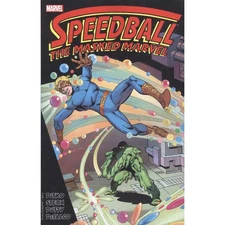 Speedball Masked Marvel Marvel Comics