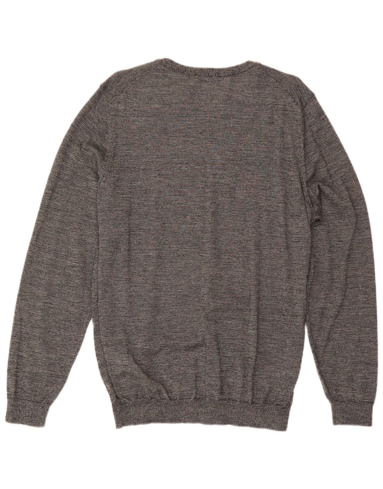 Hugo Boss Mens Slim Fit Crew Neck Jumper Sweater XL Grey Flecked Wool AP14 thumbnail 2