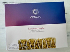 Optavia Lemon Tart Crisp Bar - 7 Bars - New - Exp 3/06/25