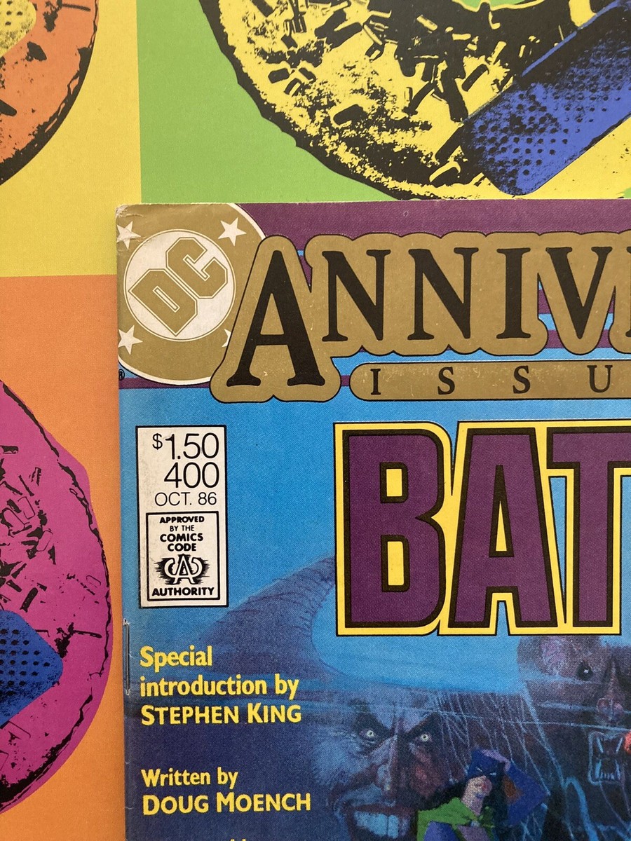 Batman #400 (Oct 1986, DC) Stephen King Intro. Pinups By Various
