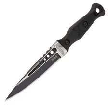 United Cutlery M48 Highland Sgian 9.625" Fixed Knife 2Cr13 Black Satin 3154
