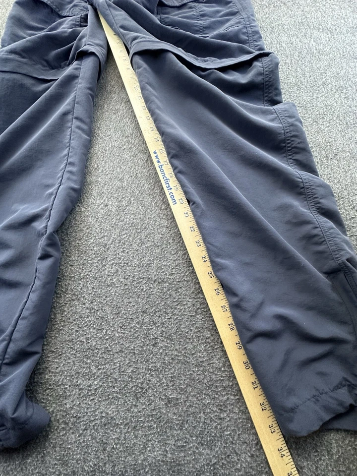 Pantalones World Wide Sportsman Para Hombre X-Large 34 Azul Pesca Carga Convertible Cremallera Foto 3 de 4