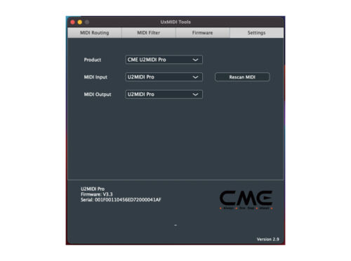 CME U2MIDI Pro Smart USB MIDI Cable MIDI INTERFACE - NEW - PERFECT CIRCUIT - Picture 6 of 6