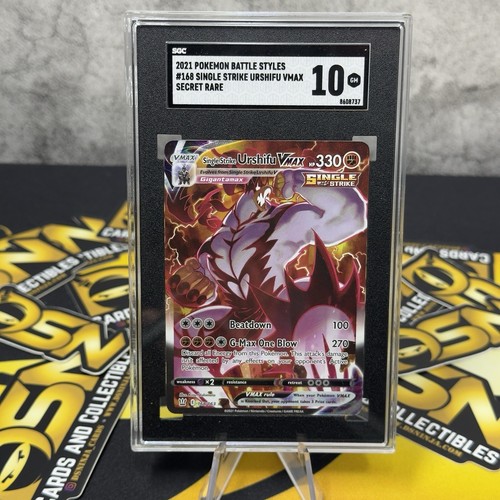 Single Strike Urshifu VMAX graded SGC 10 for sale on eBay