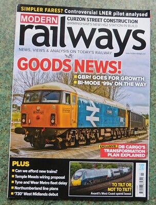 Pre-Owned 'Modern Railways' Magazine. March 2024