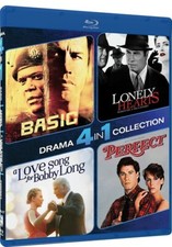 John Travolta 4-FILM Blu-ray set: Perfect, Basic, Lonely Hearts, Bobby Long NEW