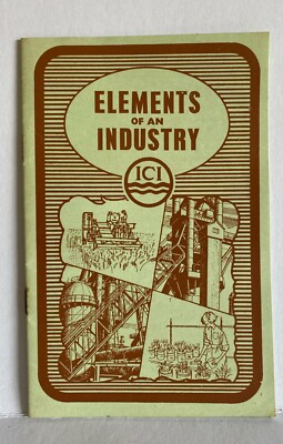Elements of an Industry ICI Imperial Chemical Industries facts book PB VGC 1950 