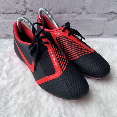 Nike Phantom Venom Academy AG Fußballschuhe Rot Schwarz Größe Uk 5 Top Zustand