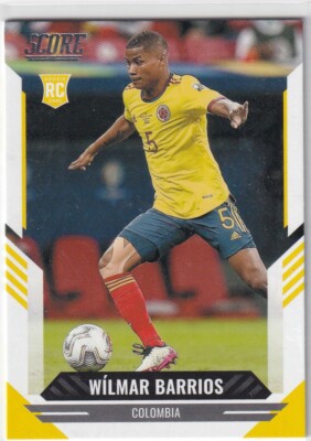 Panini FIFA Score 2021-22 Soccer Trading Cards Karte Nr. 88 Wilmar Barrios RC