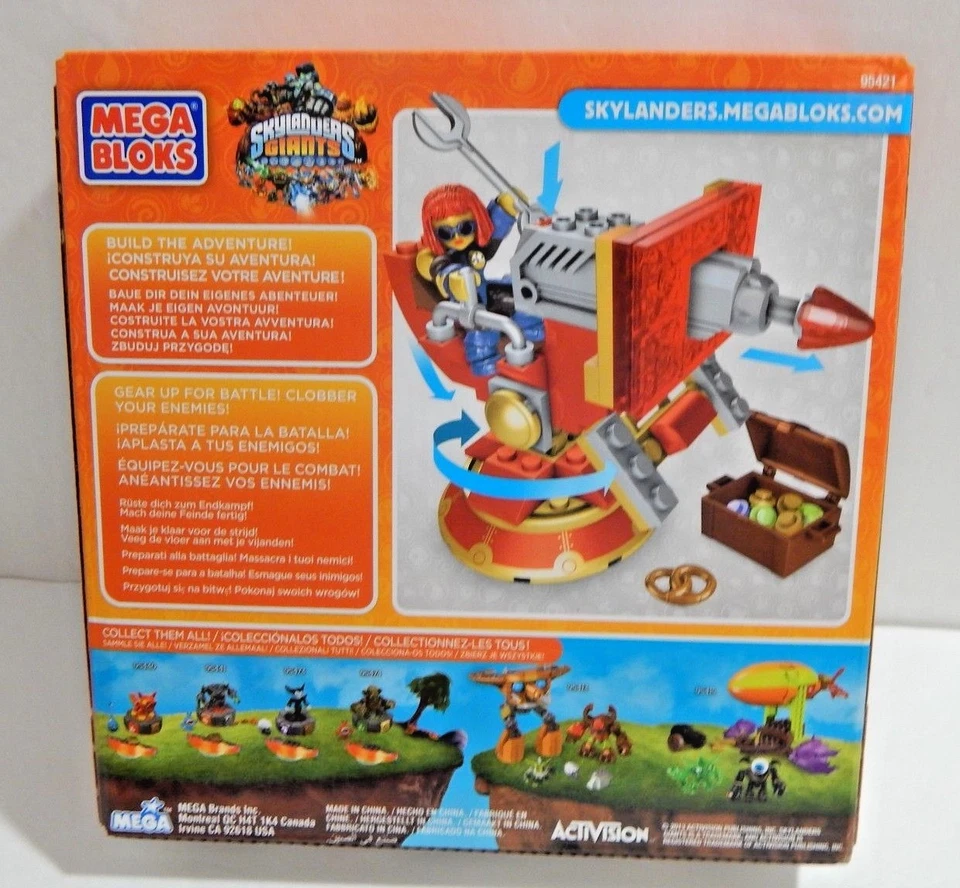 Mega Bloks Skylanders Giants Sprockets Heroic Turret 95421 - Image 2 of 4