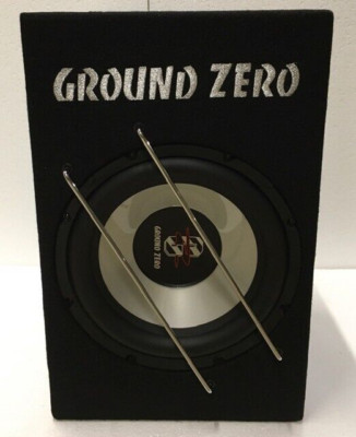 Ground Zero GZIB 120 XACT  - 30cm Aktiv Subwoofer max.300W 4Ohm Neu & OVP