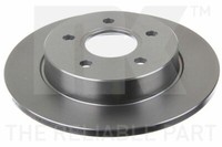 NK 202558 2X Bremsscheiben 2 StüCk Scheibenbremse Brake Discs Hinterachse Hinten