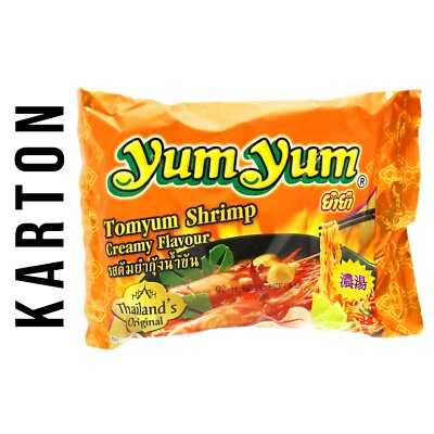 30x70g Yum Yum Instantnudel Tom Yum Creamy Yum Yum Tom Yum Shrimps CREAMY