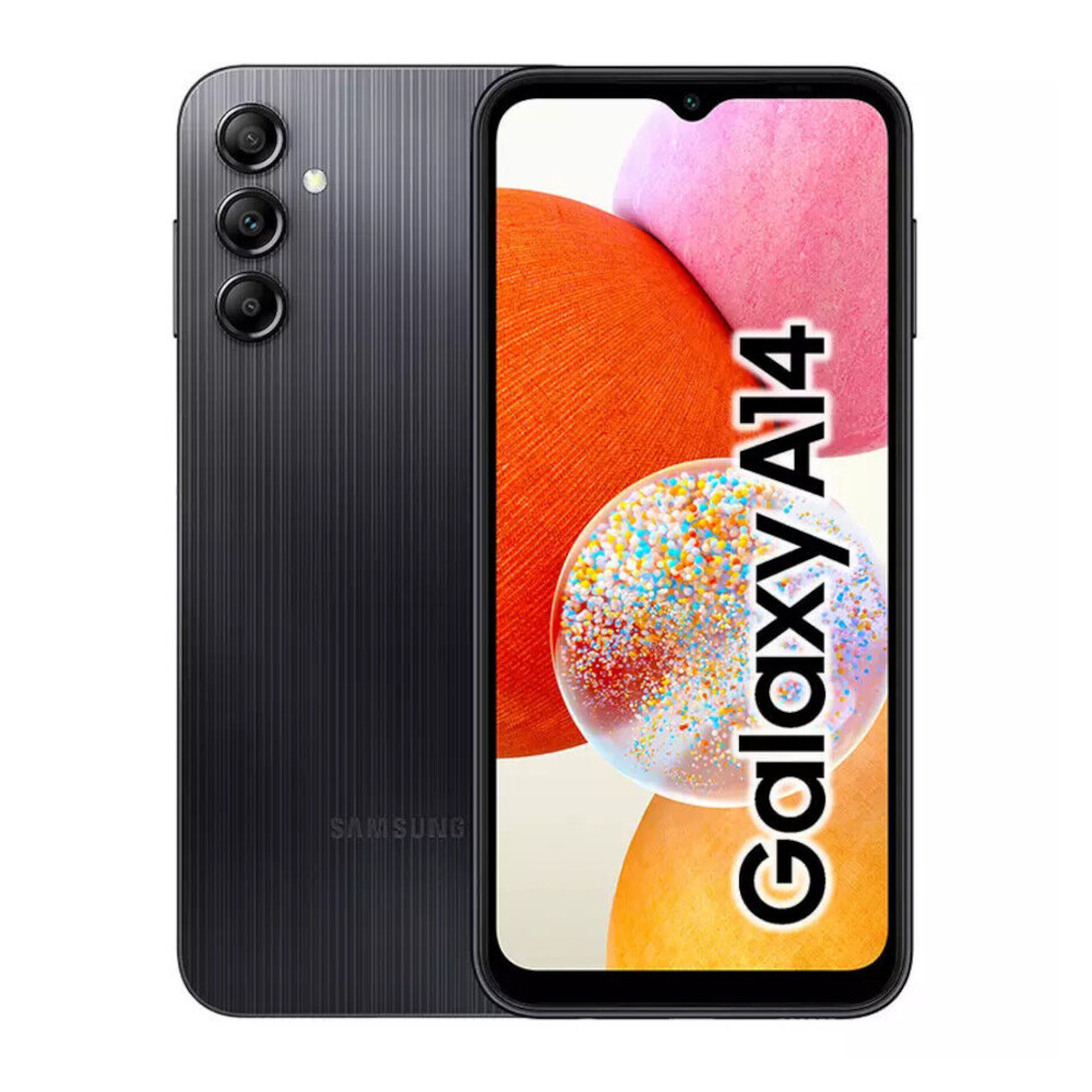 海外版 Galaxy A14 写真音なし 128GB デュアルSIM Samsung Galaxy A14 Dual SIM, 64GB ROM, 4GB RAM, Black | eBay