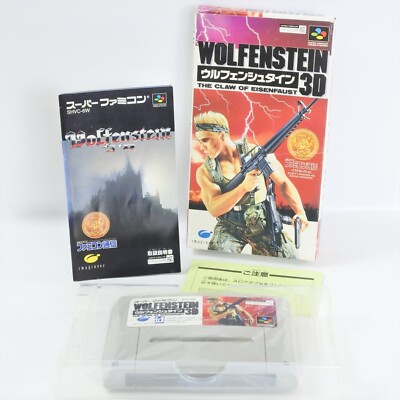 Wolfenstein 3D Super Famicom Nintendo 2192 sf