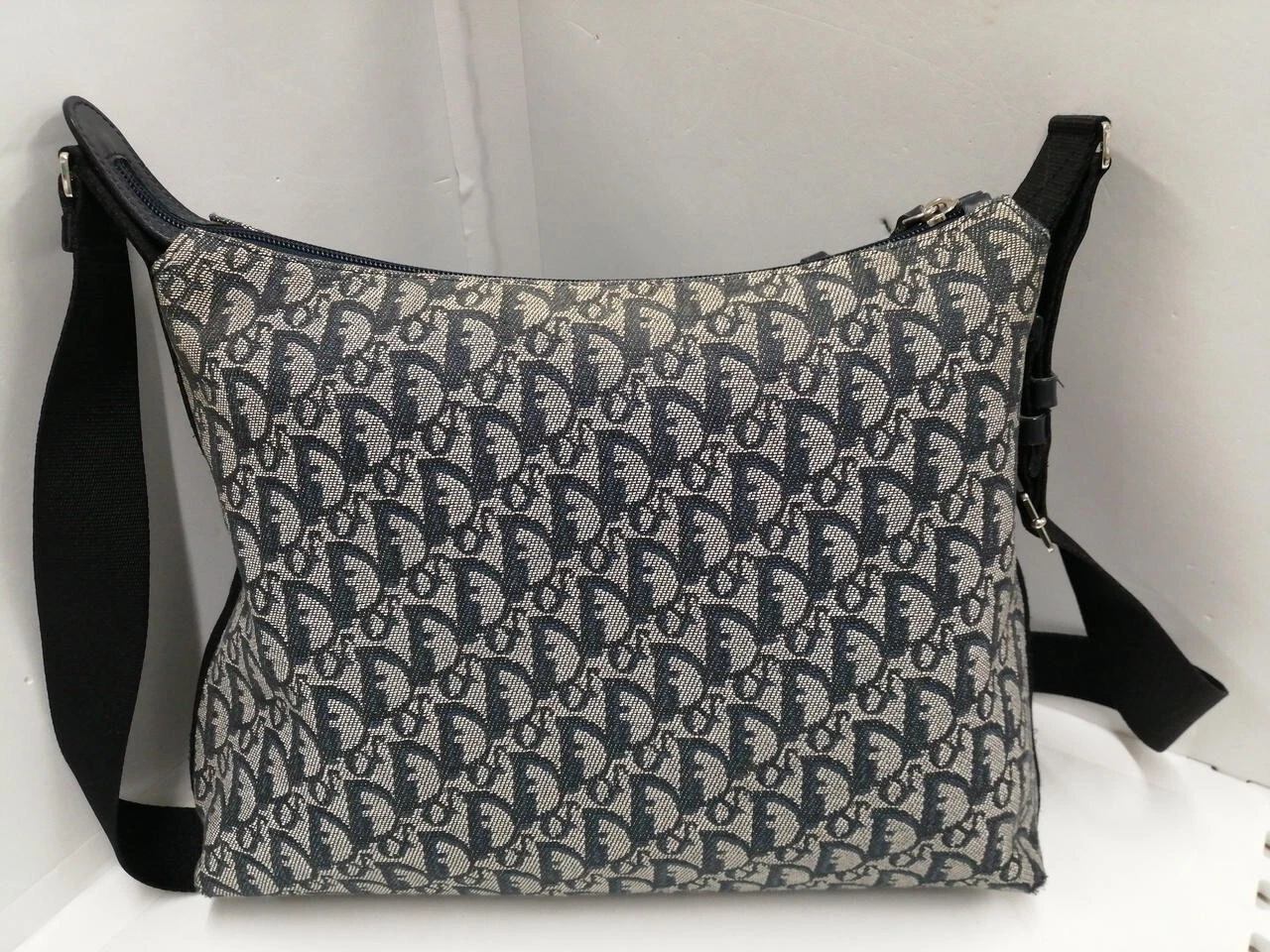 Christian Dior Sac Messenger Body Croisé Épaule Trotteur Logo Noir Authentique