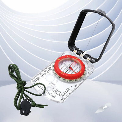 Sirius Survival Adjustable Declination Compass for Maps for Hiking Navigation