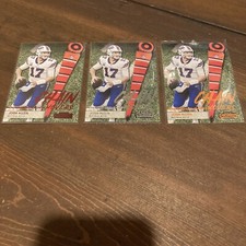 2021 Panini Contenders Chain Movers #CM-JAL Josh Allen Red Orange Silver Bills