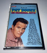 THE BEST OF PAT BOONE 22 ORIGINAL HITS CASSETTE