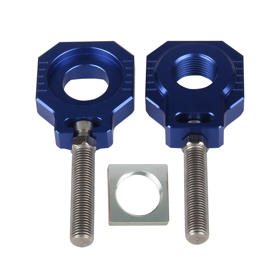 Ajustador de cadena de bloques de eje trasero de 25 mm para KTM 125-450 SX SX-F XC XCF-W 2013-2024 Foto 2 de 4