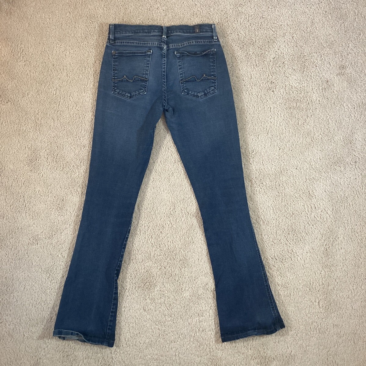 デニム・ジーパン 7 FOR ALL MANKIND Women Denim Pants JSSFC650SH LIGHTBLUE Blu Seven 7 For All Mankind “Kaylie” Blue Womens Jeans Size 27