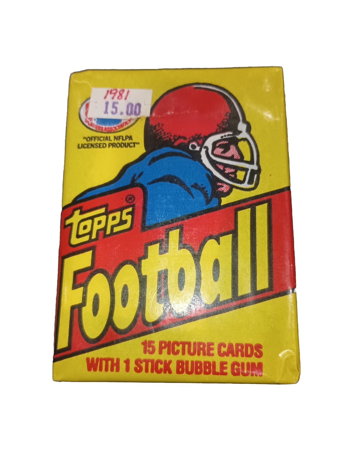 1981 Topps Football Wax Pack eBay