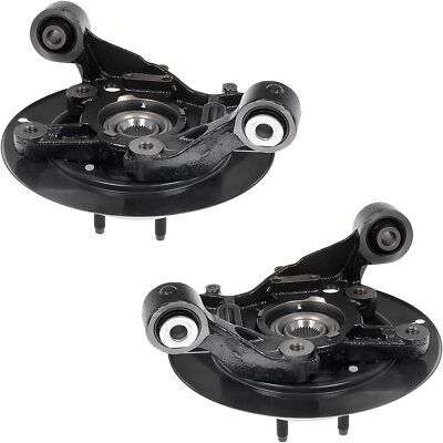 Knuckle Assembly Steering Knuckle Autoround Rear Left Wheel Hub