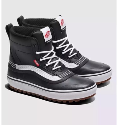 Boots Ladies Black Leather Vans Size Women's Vans Black Suede Pull