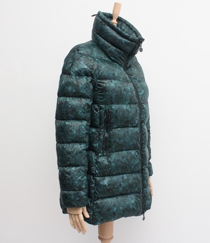 Women's MONCLER Elevee Quilted Long Down Puffer Jacket Coat RARE 1 ~S - Picture 9 of 15