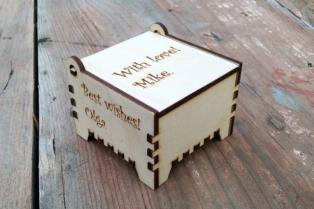 Personalized Gift Box Wedding Jewelry Gift Box Custom Bridesmaid