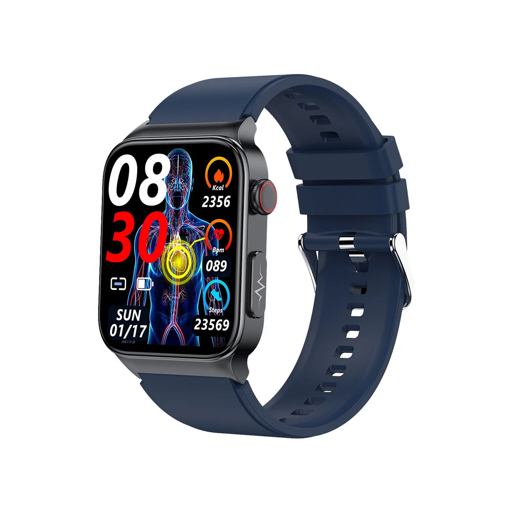 E500 ECG PPG Smart Watch Blood Pressure Heart Rate Sports Fitness