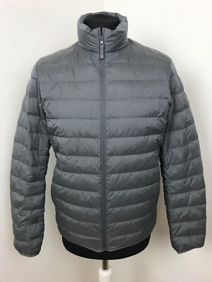 ladies grey puffer jacket