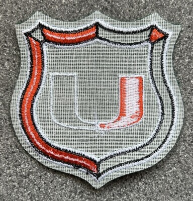 Toppa Hazzard Toppa Ricamata Virginia Cavaliers NCAA - Con 2 Lettere Logo Squadra College Vintage - Foto 8