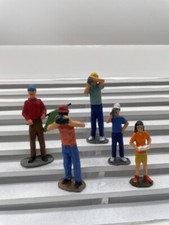 F1110 Greenhills Diecast Metal Painted Spectators x 5 for Scalextric Carrera etc