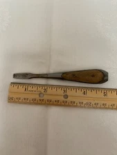 Vintage Screwdriver Germany Wood Inlaid Handle
