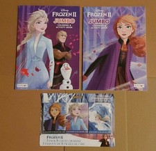 Disney Frozen 2 Set of 3 Coloring  Activity Books with Themed Crayons Brand New
