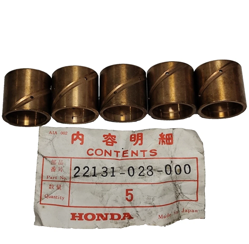 Guía de embrague genuino Honda S90 compatible con CA90 CD90 NUEVO EN STOCK 5 piezas P/N 22131-028-000 Foto 2 de 4