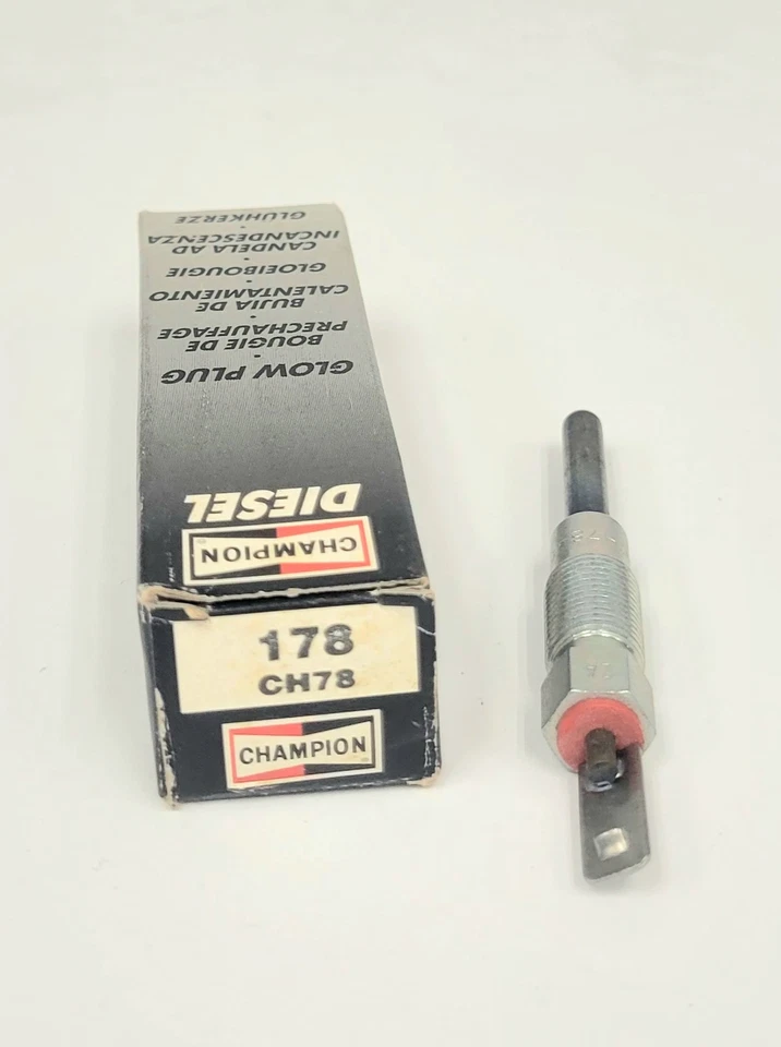 Set of 8 Champion Diesel Glow Plug CH78 for Chevrolet GMC Cadillac C10 1978-2004 - Image 2 of 4