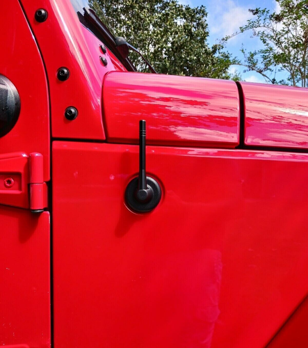 4 " Short Aluminum Antenna Mast for JEEP WRANGLER 1987-2006 YJ/TJ 1987-1997-2006 - Bild 20 von 23