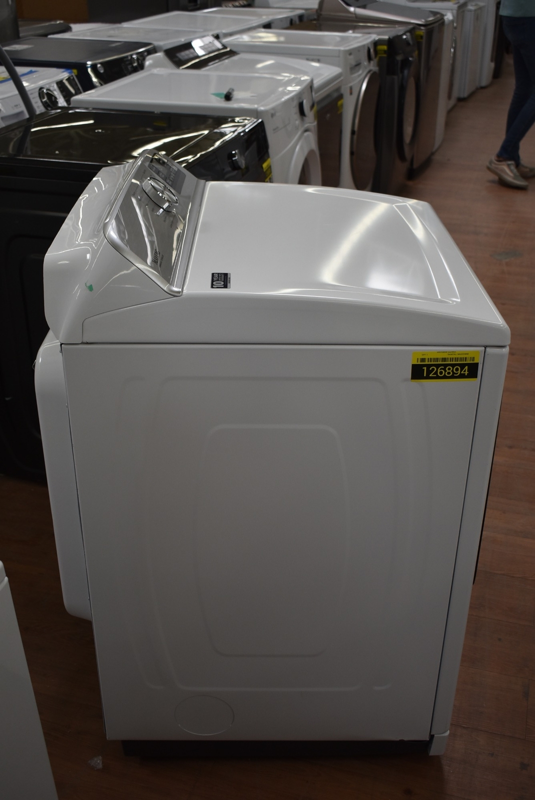 Maytag MED7230HW 27" White 7.4 Cu. Ft. Front Load Electric Dryer